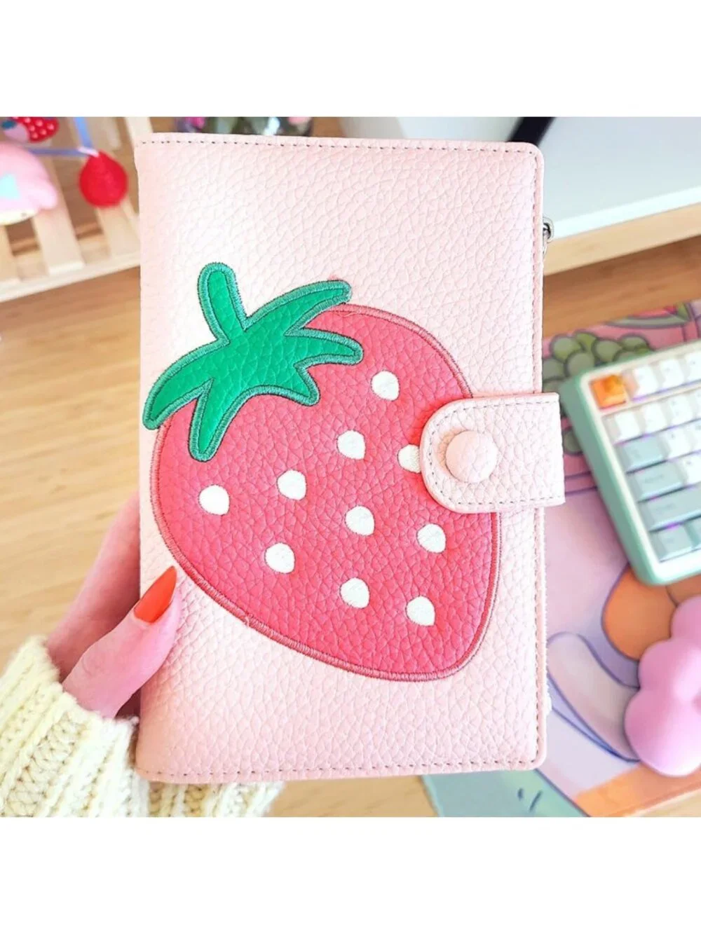 Kawaii Anime Wallet | Cute Cartoon Pastel Coin Pouch for Women & Girls